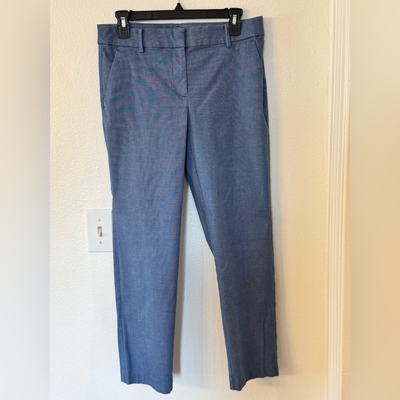 LOFT Navy Riviera Slim Pants - Picture 3 of 8